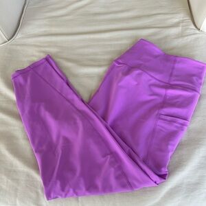 New Old Navy purple powersoft leggings 2X